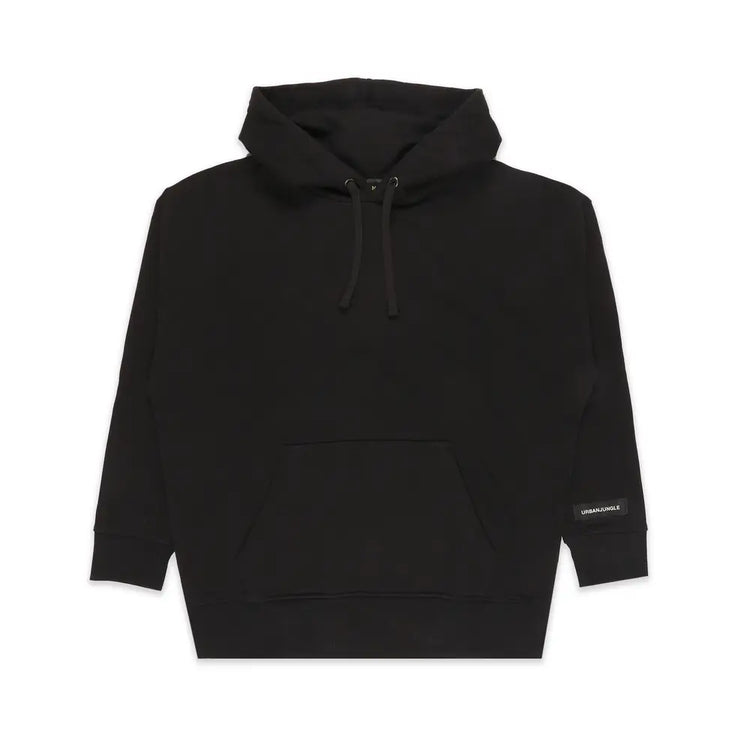 URBAN JUNGLE Reinvented Classics Hoodie Black 1001-BLACK