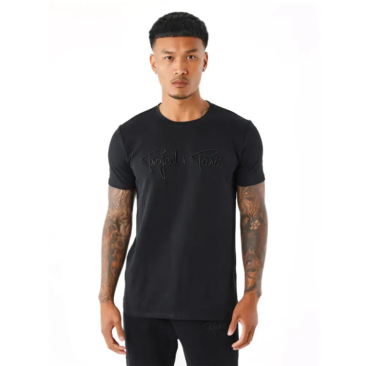 PXP - PROJECT X PARIS Logo Basic T-Shirt 1910076-1-BKBK