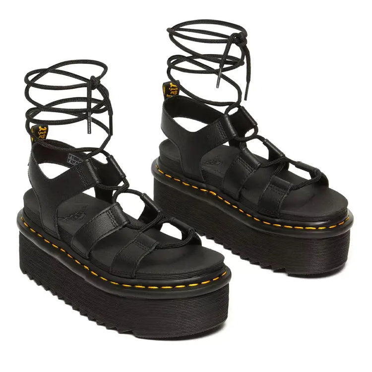 DR MARTENS Nartilla Xl Black Athena Sandals 31538001