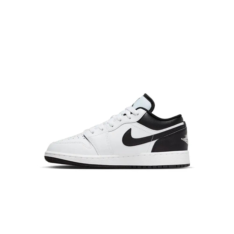 JORDAN Air Jordan 1 Low White Black (Gs) 553560-132