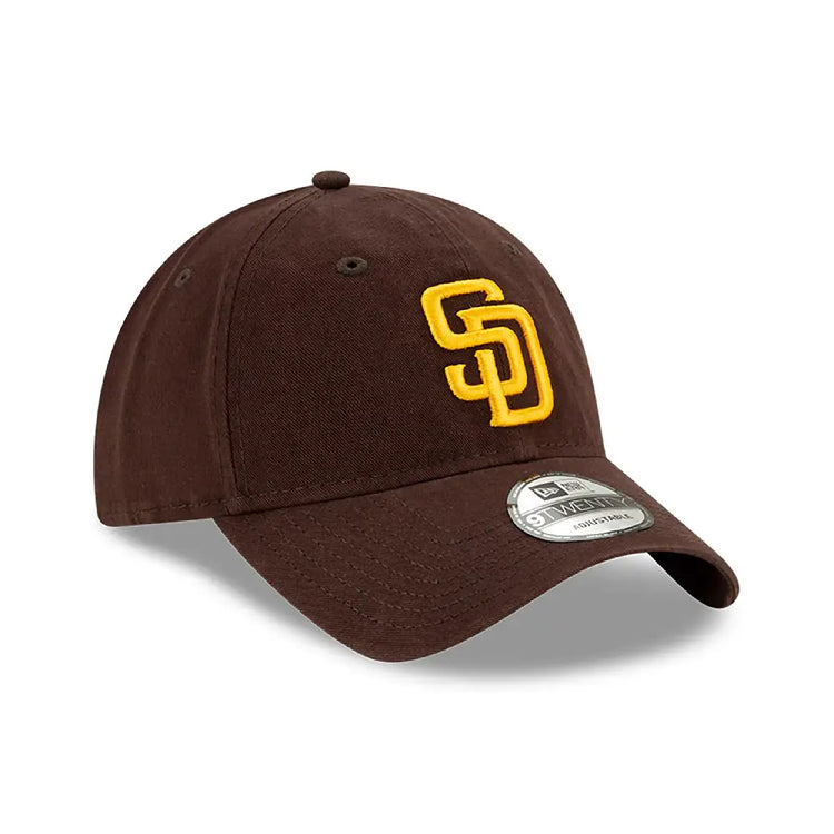 NEW ERA San Diego Padres Mlb Core Classic Dark Brown 9Twenty Adjustable Cap 60235242