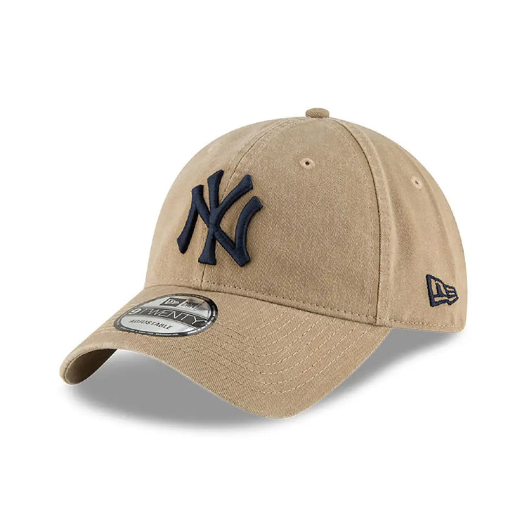 NEW ERA New York Yankees Mlb Core Classic Beige 9Twenty Adjustable Cap 60235283