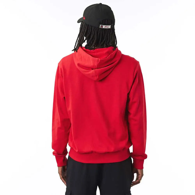 NEW ERA Chicago Bulls Nba Script Red Hoodie 60284697