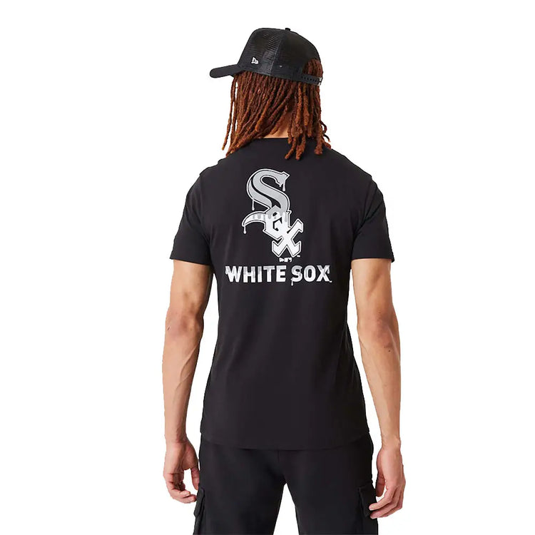 NEW ERA Chicago White Sox Mlb Drip Logo Black T-Shirt 60332185