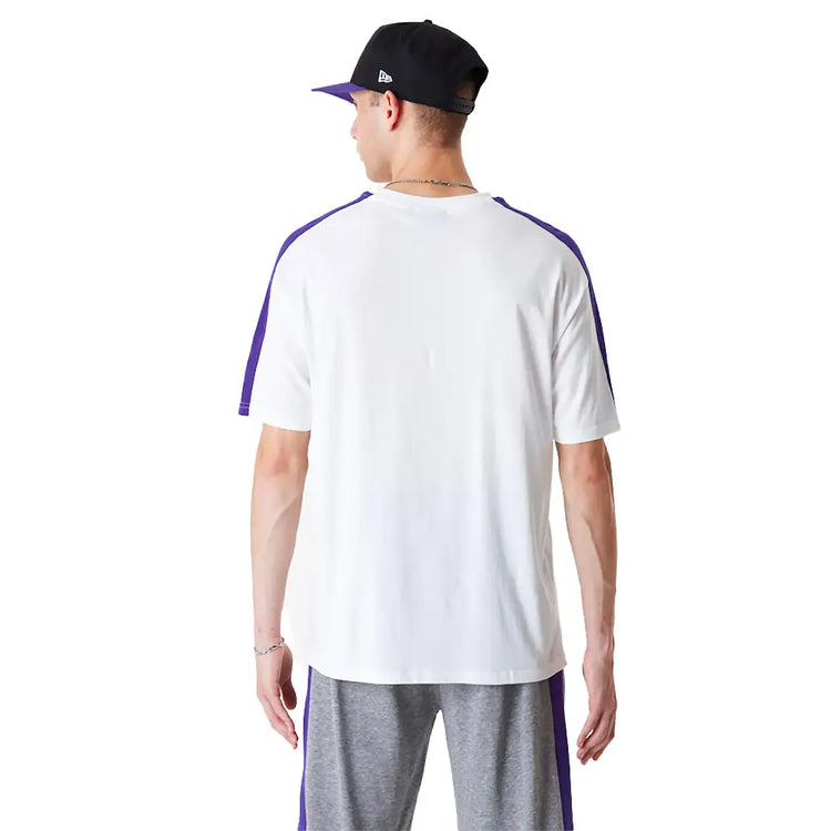 NEW ERA La Lakers Nba Colour Block White Oversized T-Shirt 60416360