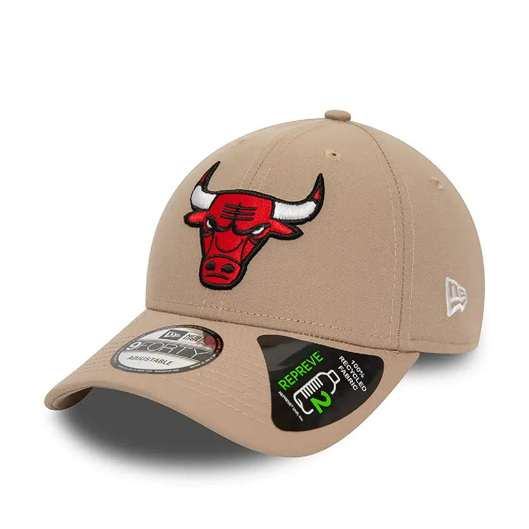 NEW ERA Chicago Bulls Nba Repreve Brown 9Forty Adjustable Cap 60435239