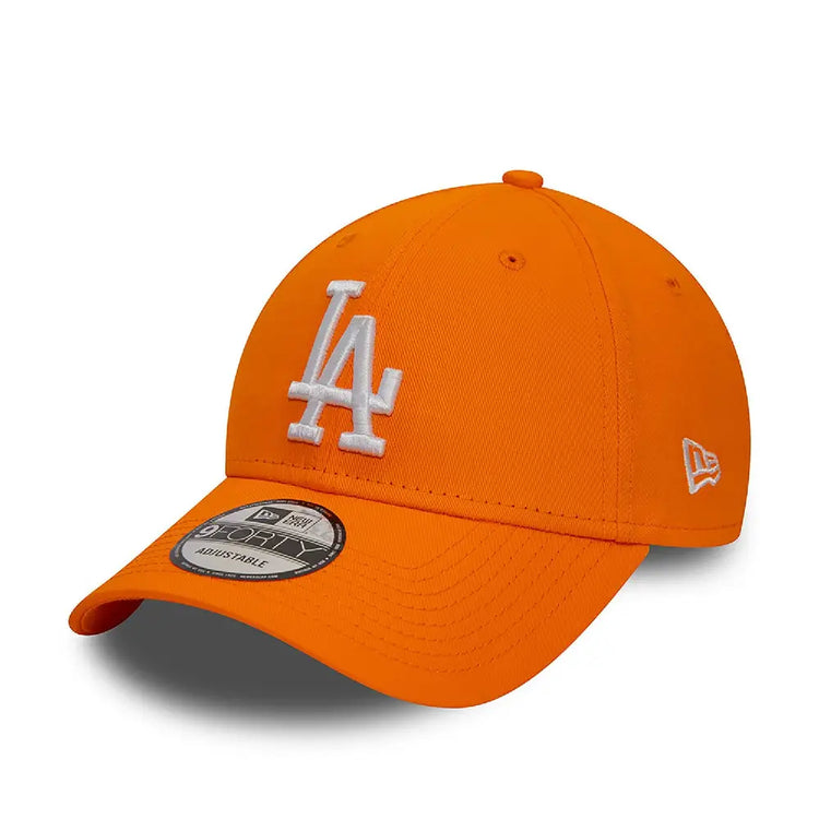 NEW ERA La Dodgers League Essential Orange 9Forty Adjustable Cap 60503399