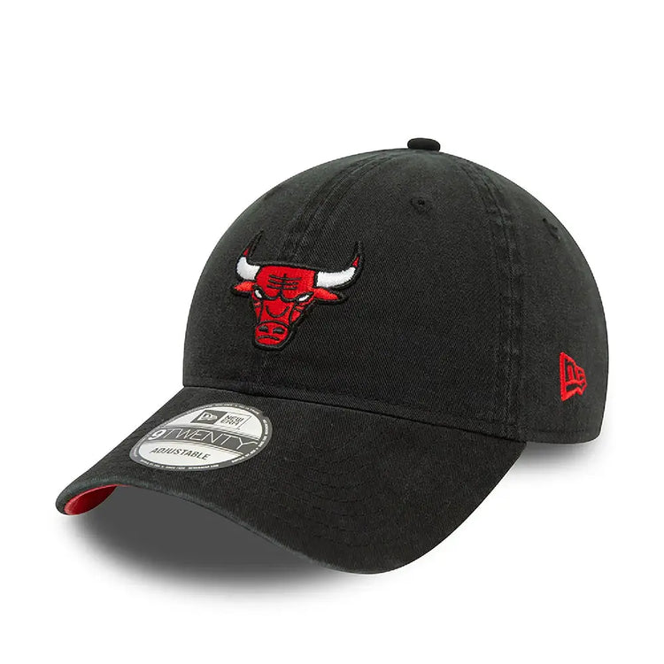 NEW ERA Chicago Bulls Nba Black 9Twenty Adjustable Cap 60503569