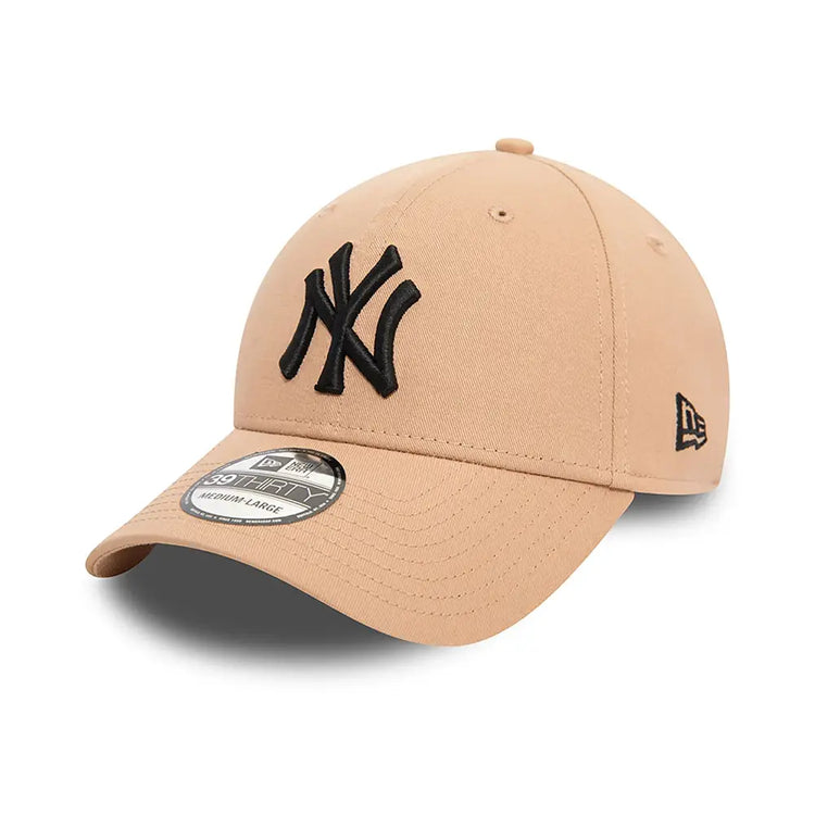 NEW ERA New York Yankees League Essential Beige 39Thirty Stretch Fit Cap 60565112