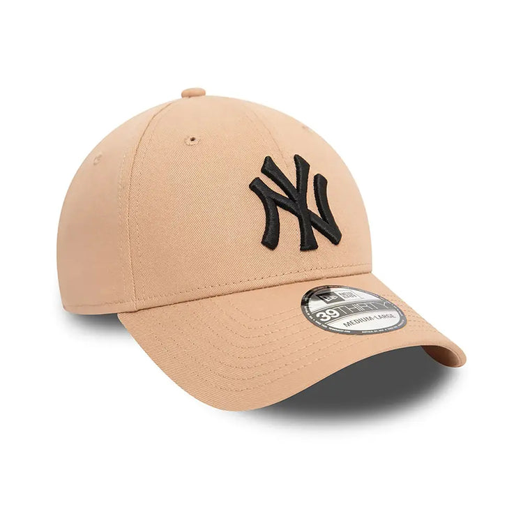 NEW ERA New York Yankees League Essential Beige 39Thirty Stretch Fit Cap 60565112