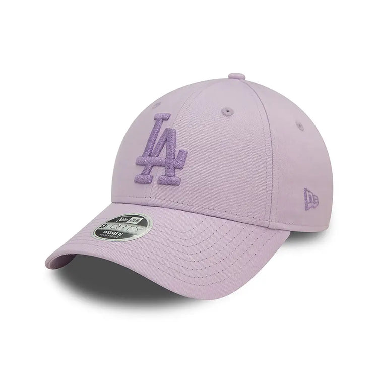 NEW ERA La Dodgers Womens Metallic Logo Pastel Purple 9Forty Adjustable Cap 60565244