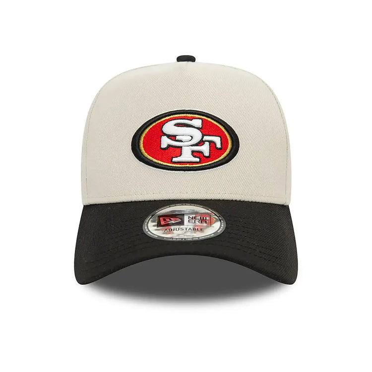 NEW ERA San Francisco 49Ers Nfl Light Beige 9Forty E-Frame Adjustable Cap 60565464