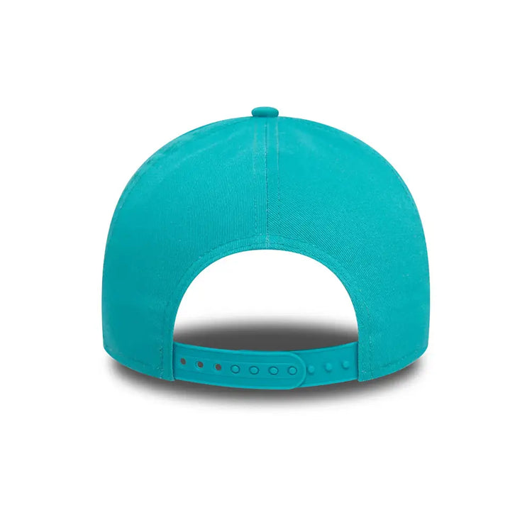 NEW ERA Miami Dolphins Nfl Official Team Colours Turquoise 9Forty E-Frame Adjustable Cap 60565502