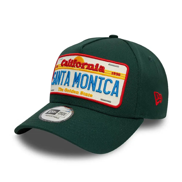 NEW ERA Santa Monica License Plate 9FORTY A-Frame Cap 60595463