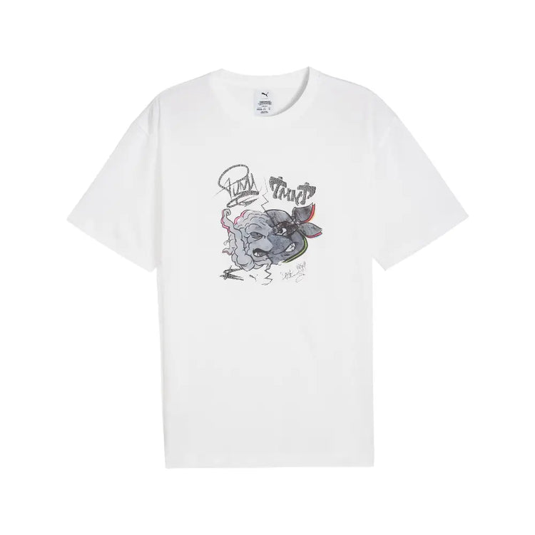 PUMA PUMA X TMNT Relaxed Graphic T-Shirt White 630099-02