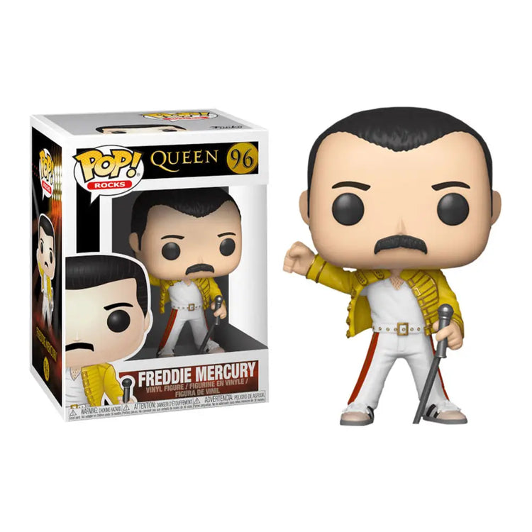 FUNKO POP Queen - 96 Freddie Mercury (Wembley 1986) 9Cm (Pop! | Funko) 889698337328