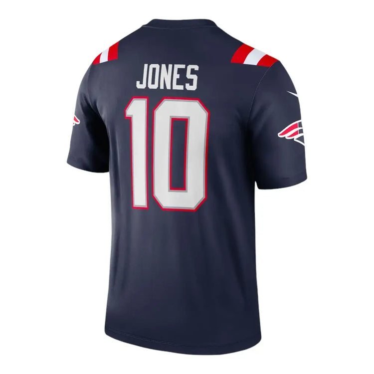 NIKE Legend New England Patriots #10 Mac Jones Jersey 94NM-HLNP-8KF-1WE