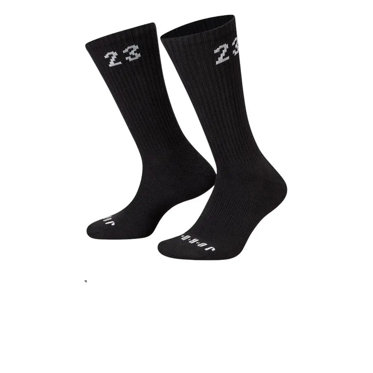 JORDAN Essentials Crew Socks (3 Pairs) Black DA5718-010