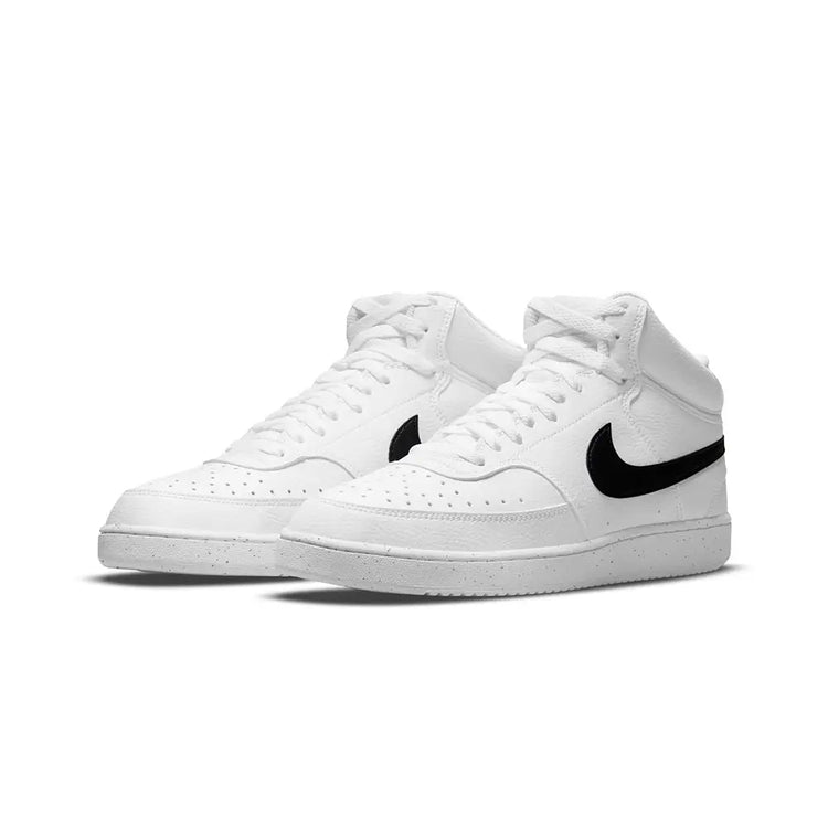 NIKE Court Vision Mid Next Nature White Black DN3577-101