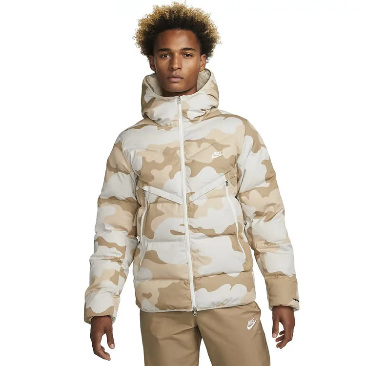 NIKE Sportswear Therma-Fit Windrunner Insulated Hooded Camo Jacket DQ4935-072