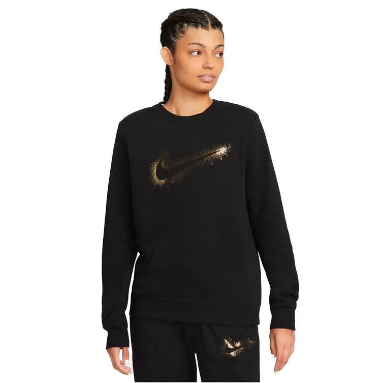 NIKE Sportswear Club Fleece Logo Crew-Neck Sweatshirt DQ6774-010