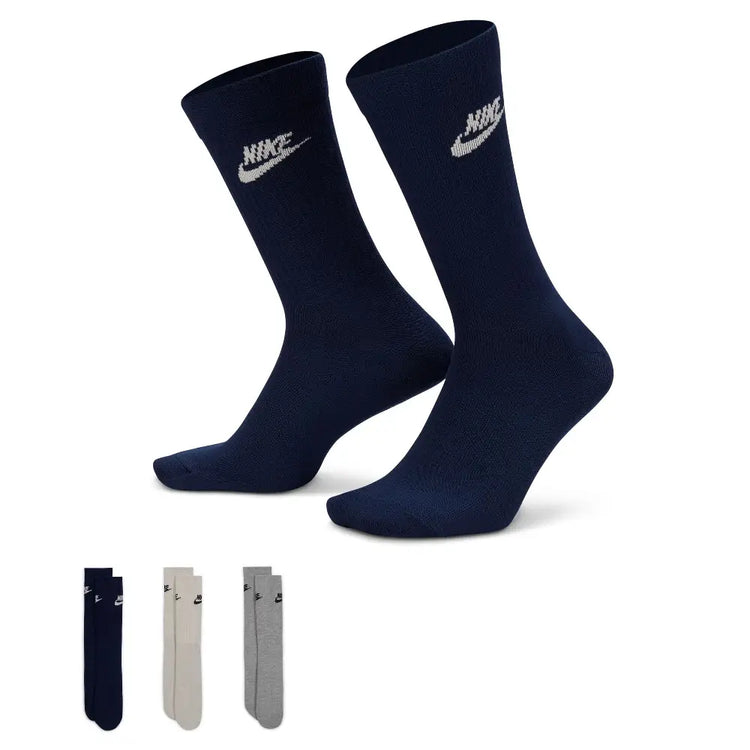 NIKE Sportswear Everyday Essential Crew Socks (3 Pairs) DX5025-903