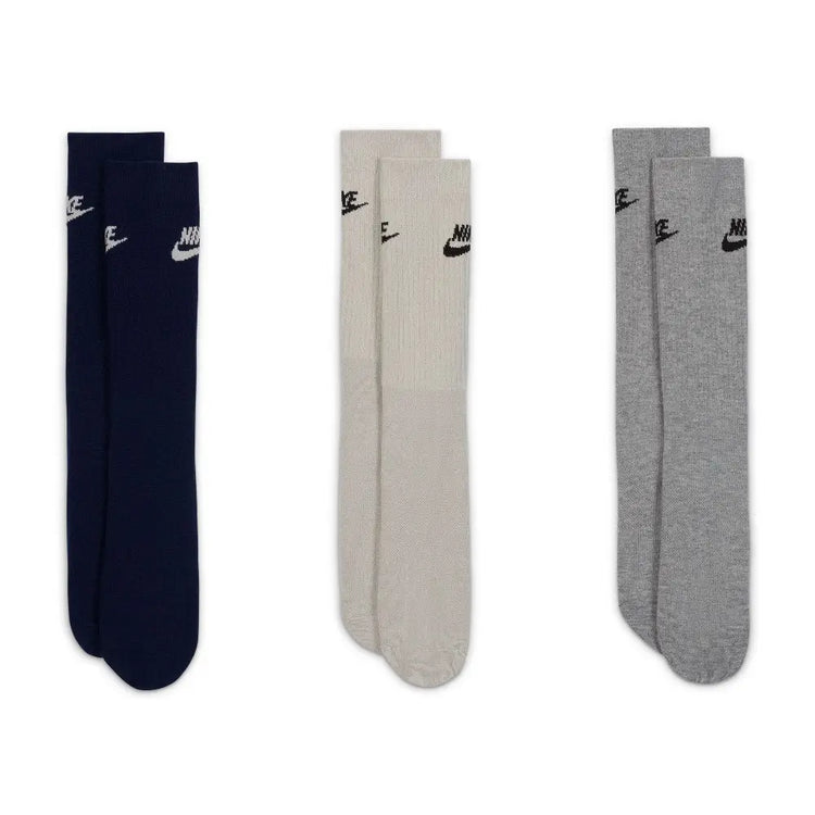 NIKE Sportswear Everyday Essential Crew Socks (3 Pairs) DX5025-903