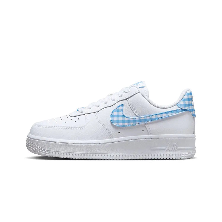 NIKE Air Force 1 '07 Low University Blue Gingham DZ2784-100