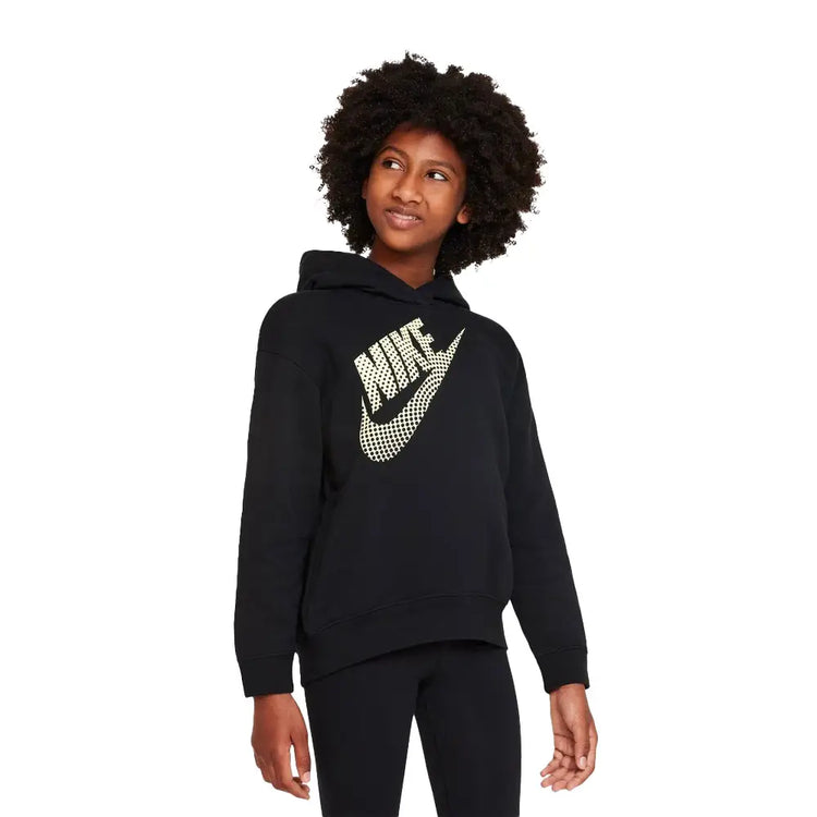 NIKE Sportswear Big Kids' (Girls') Oversized Hoodie DZ4620-010