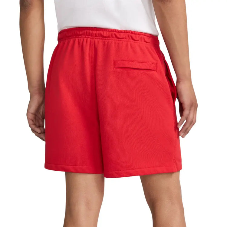 NIKE Club Flow French Terry Shorts Red FN3520-657