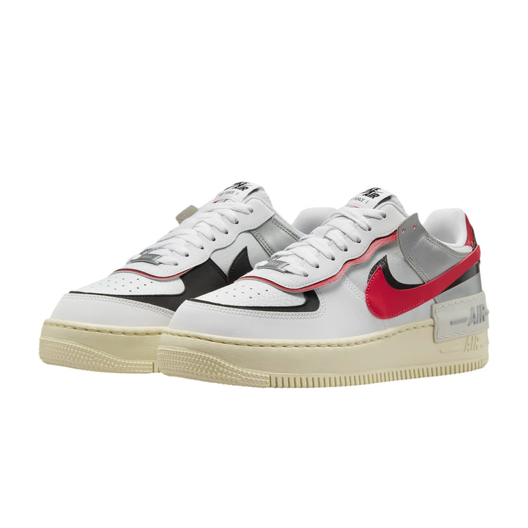 Air Force 1 Low Shadow White/Silver/Gym Red