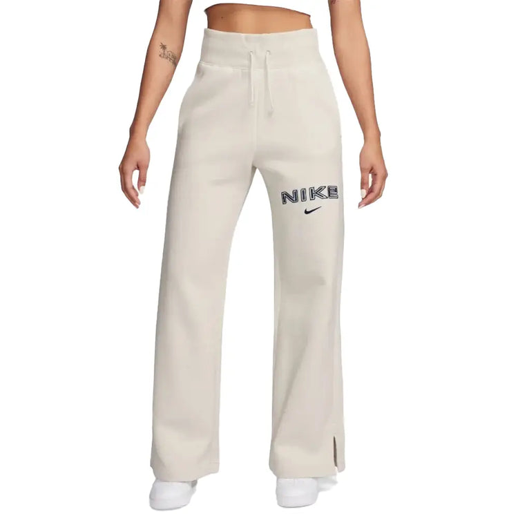 NIKE Sportswear Phoenix Fleece High-Waisted Wide-Leg Logo Pant FV7684-104