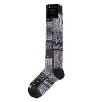 IN THE BOX X URBAN JUNGLE In The Box X Urban Jungle Bandana Pattern Crew Unisex Socks FW200010-0204-BANDA