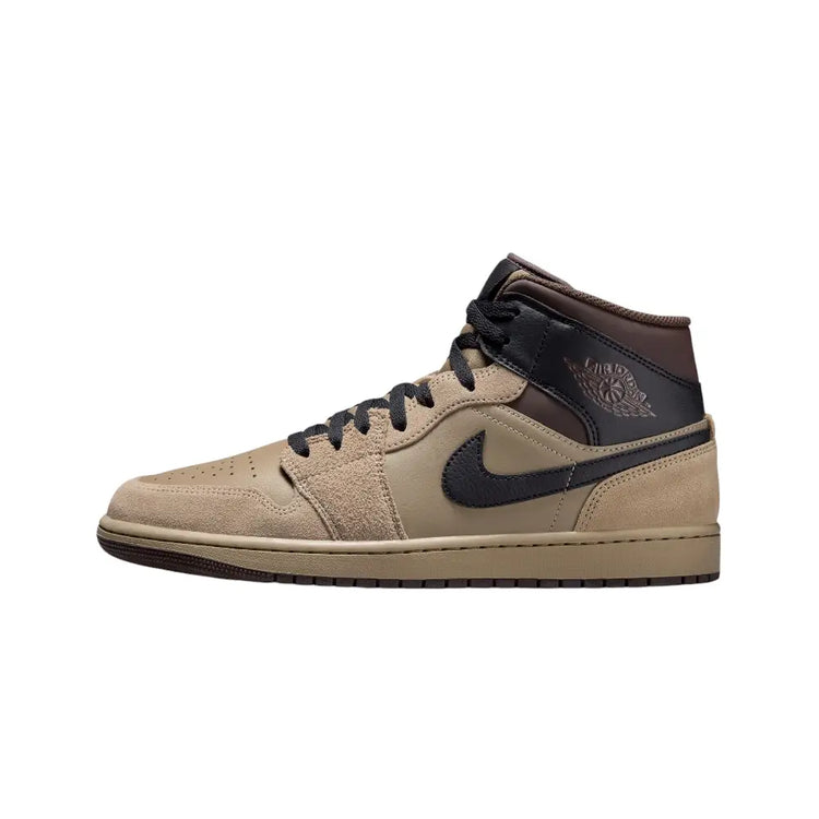 JORDAN Air Jordan 1 Mid Khaki & Baroque Brown HV6422-200