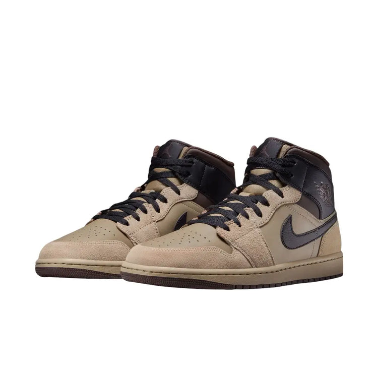 JORDAN Air Jordan 1 Mid Khaki & Baroque Brown HV6422-200