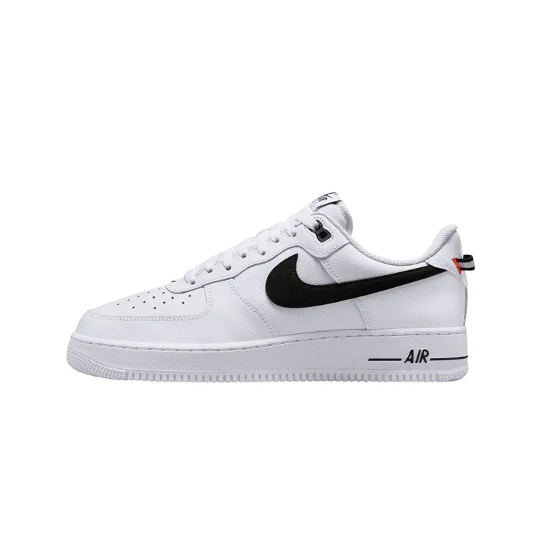 NIKE Air Force 1 Low Ribbon Heel Tabs/White/Black HV9509-100