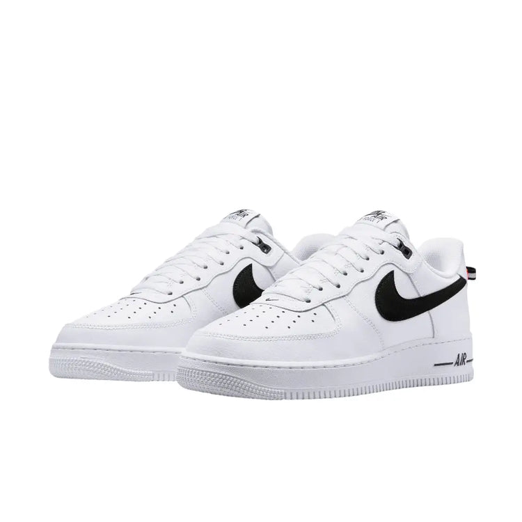 NIKE Air Force 1 Low Ribbon Heel Tabs/White/Black HV9509-100