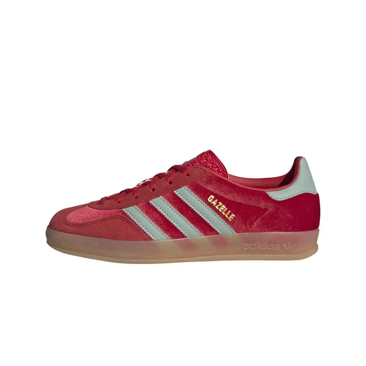 ADIDAS Gazelle Indoor Better Scarlet Hazy Green IG6786