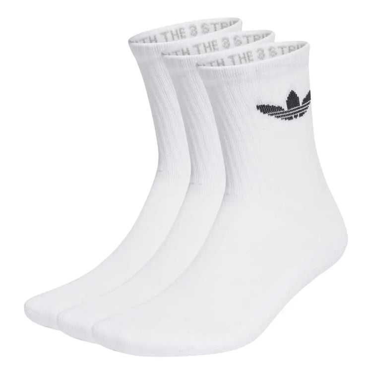 ADIDAS Trefoil Cushion Crew Socks (3 Pairs) IJ5616