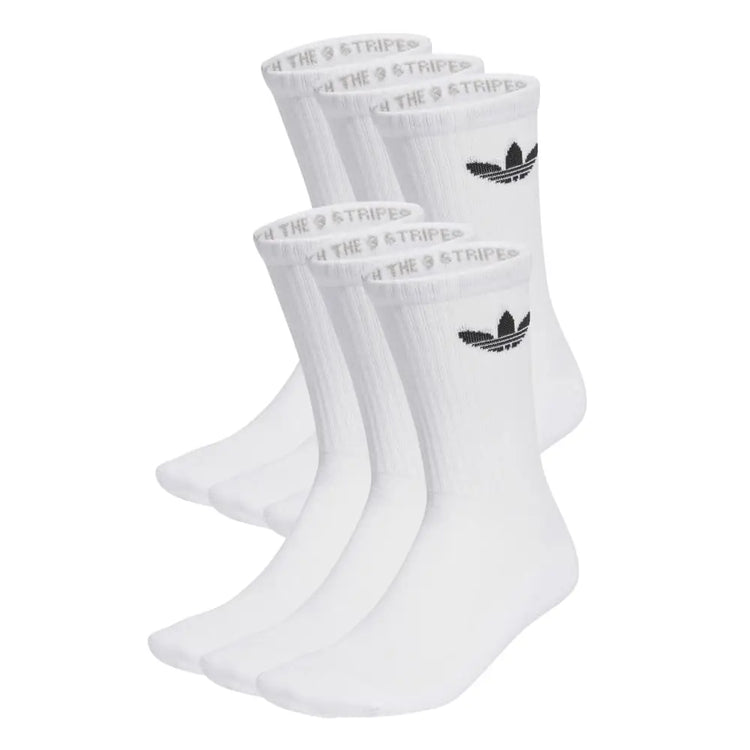 ADIDAS Trefoil Cushion Crew Socks (6 Pairs) IJ5619