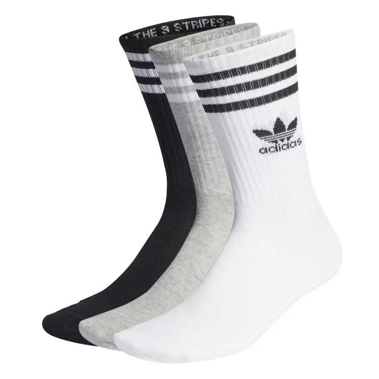 ADIDAS Mid Cut Crew Socks 3 Pack IL5023