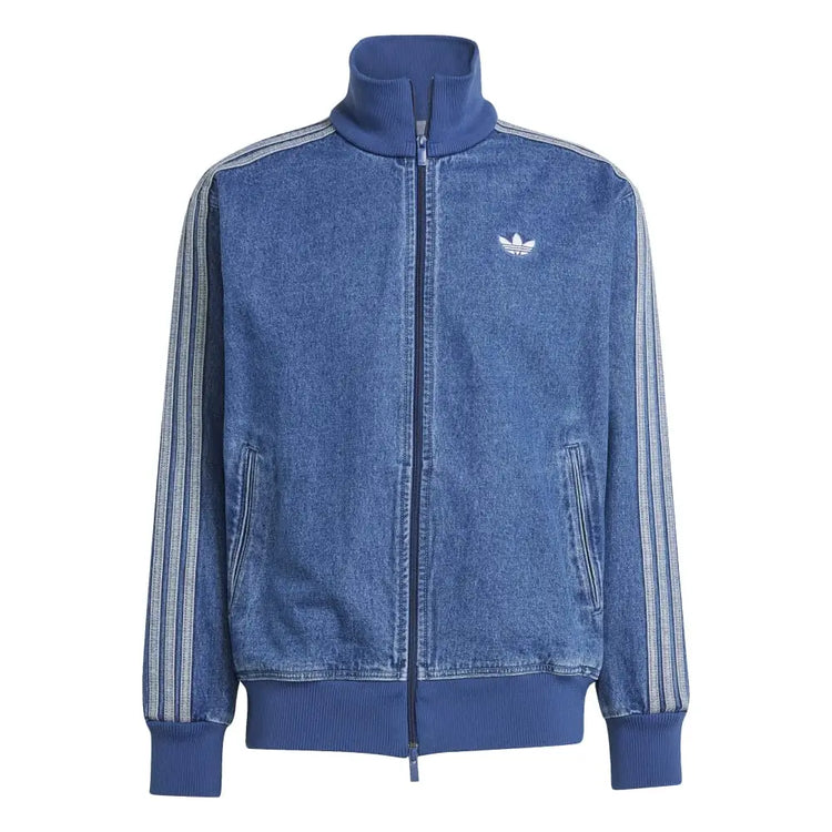 ADIDAS Adicolor Denim Firebird Track Jacket Blue JC6233