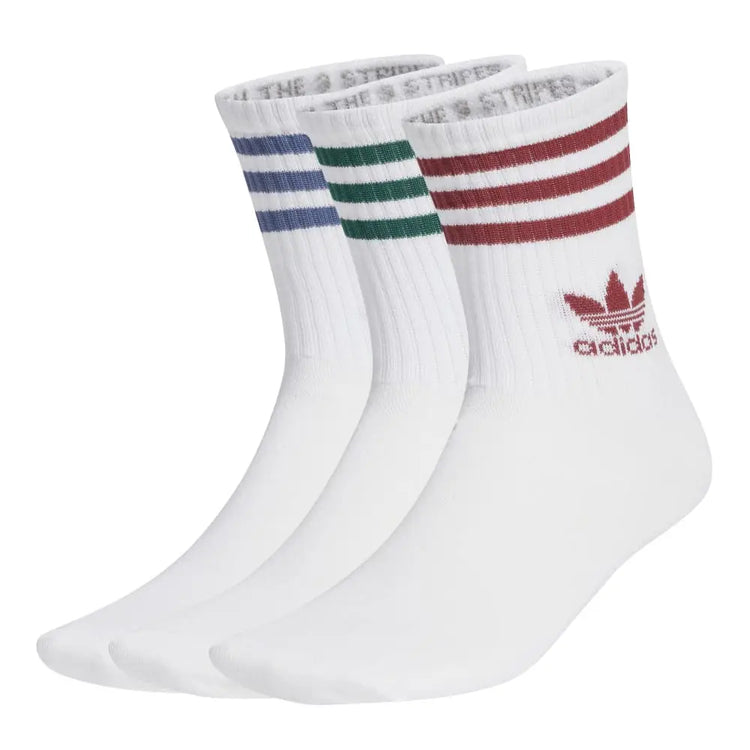 ADIDAS Mid Cut Crew Socks (3 Pairs) JI9471