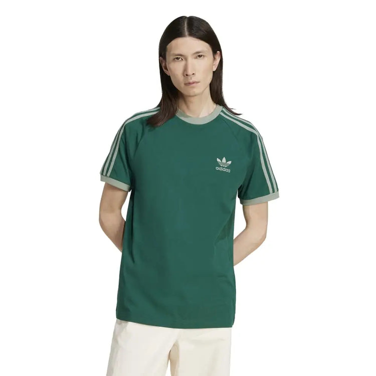 ADIDAS 3 Stripes T-Shirt Green JN7017