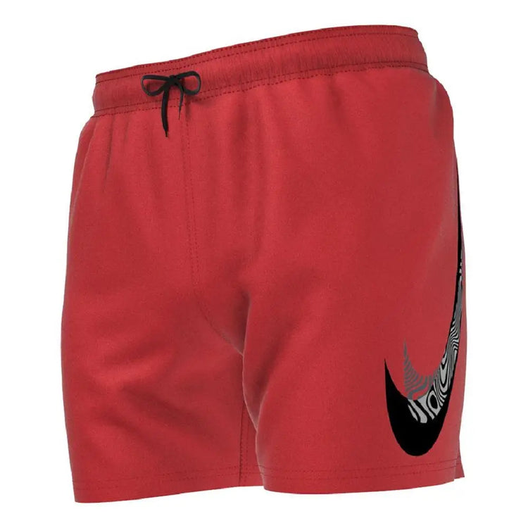 NIKE Logo Swim Trunks Red NESSC611-614