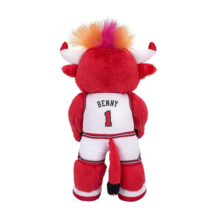 Bleacher Creatures Chicago Bulls Benny The Bull 10" Mascot Plush Figure P1-NBA-BUL-MA8X