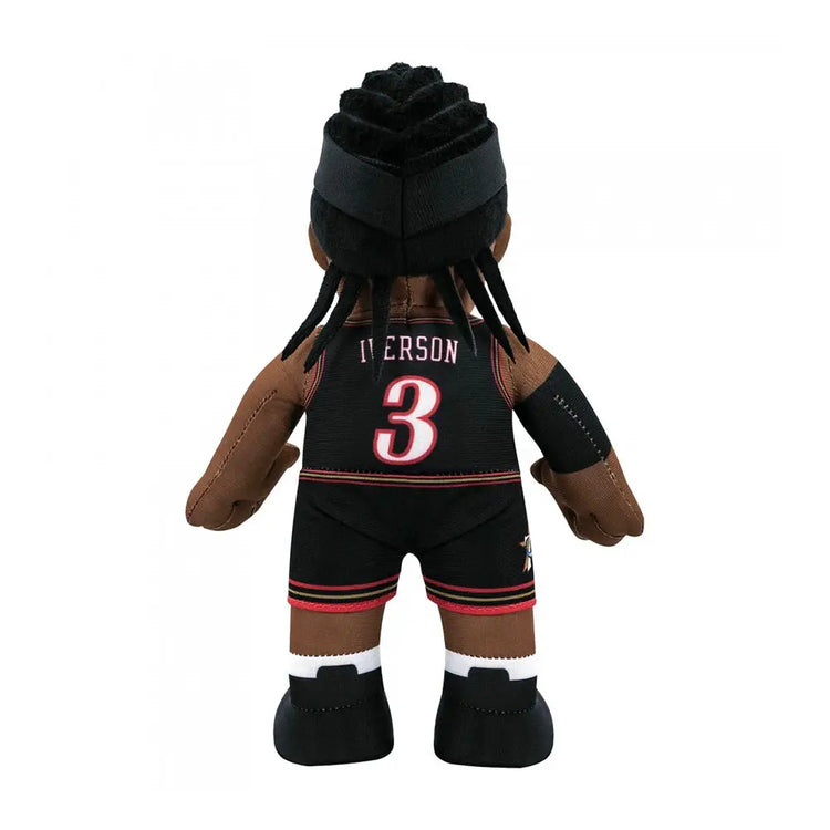 Bleacher Creatures Philadelphia 76Ers Allen Iverson 10" Plush Figure P1-NBH-76R-AI2X