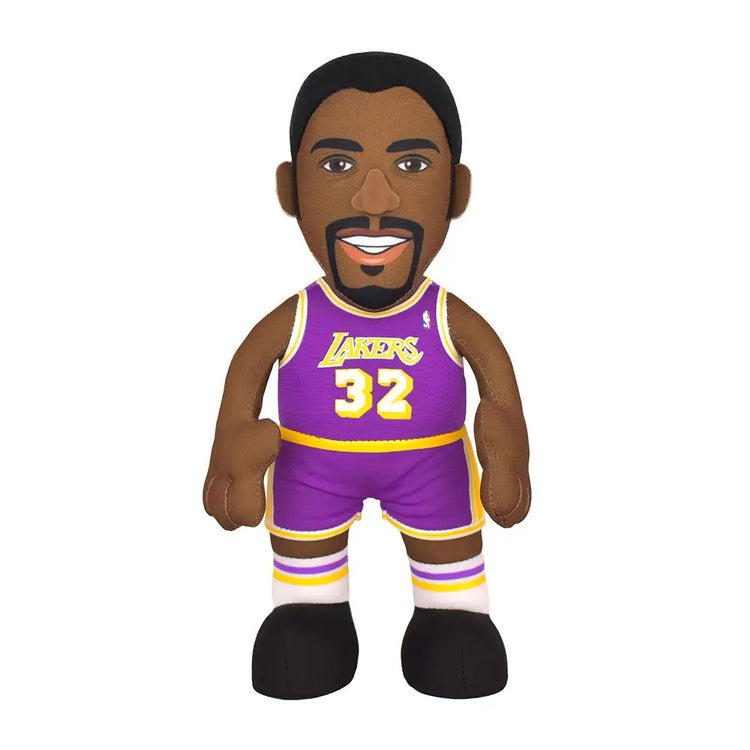 Bleacher Creatures Los Angeles Lakers Magic Johnson 10" Plush Figure P1-NBH-LAK-MJ2X