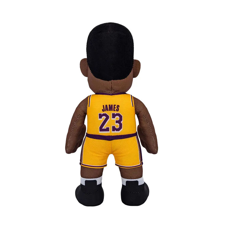 Bleacher Creatures Los Angeles Lakers Lebron James 10" Plush Figure (Gold) #23 P1-NBP-LAK-LJAX