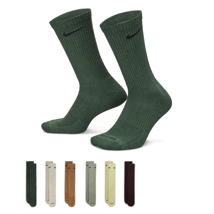 NIKE Everyday Plus Cushion Crew Socks (6 Pairs) Multi SX6897-966